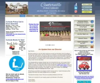 Centervillelibrary.org(Centerville Public Library) Screenshot