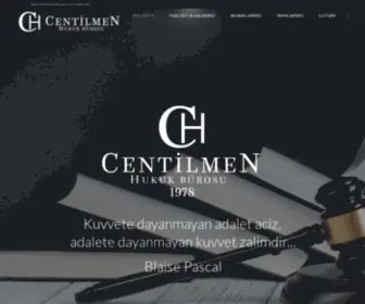 Centilmenhukuk.com(Centilmen Hukuk Bürosu) Screenshot