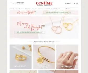 Centimegift.com(Personalized Jewelry) Screenshot