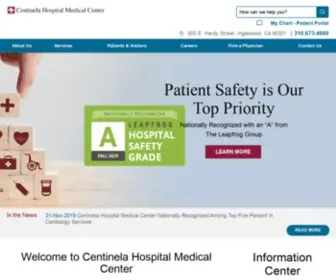 Centinelamed.com(Centinela Hospital Medical Center) Screenshot