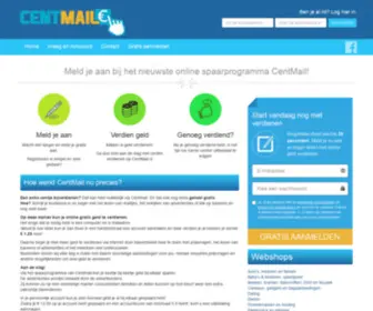 Centmail.nl(Verdien geld online via CentMail) Screenshot