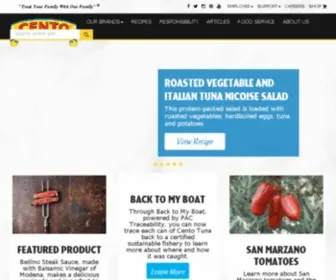Cento.com(Cento Fine Foods) Screenshot