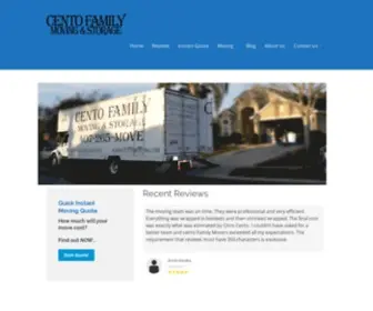 Centomoving.com(Cento Moving) Screenshot