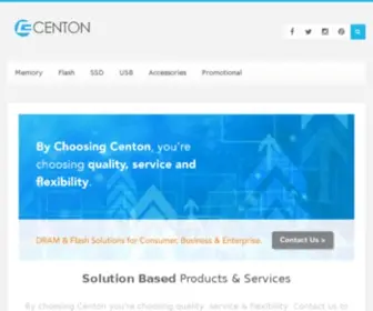 Centon.com(Centon Electronics) Screenshot