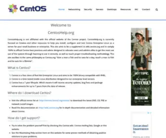 Centoshelp.org(CentOS Help) Screenshot
