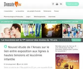 Centpoursanglavie.com(Cent pour Sang la Vie) Screenshot