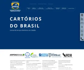 Centraisdecartorios.com.br(Início) Screenshot