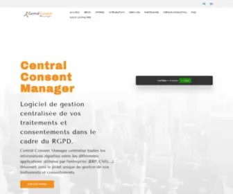 Central-Consent-Manager.com(Central Consent Manager) Screenshot