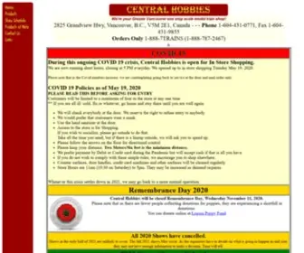 Central-Hobbies.com(Central Hobbies) Screenshot