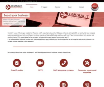 Central-IT.co.uk(IT Solutions & Support) Screenshot