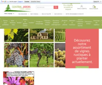 Central-Jardin.be(Central Jardin) Screenshot