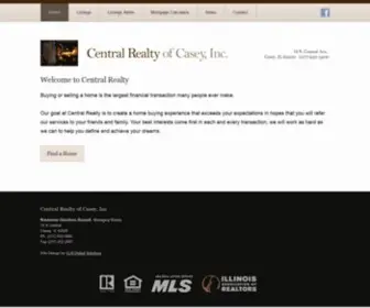 Central-Realtyinc.com(Central Realty of Casey) Screenshot