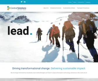 Central-Solutions.com(Central Solutions) Screenshot