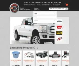 Central4WD.com(Baxter Auto Parts) Screenshot