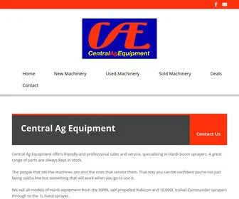 Centralagequipment.com.au(Central Agricultural Equipment Central Ag Equipment (CAE) Machinery Sales on Eyre Peninsula) Screenshot