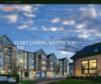 Centralandoak.com(Luxury Commuter Rentals in East Rutherford) Screenshot