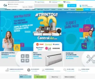 Centralar.com.br(Ar Condicionado em Promoção) Screenshot