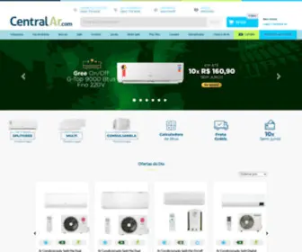 Centralar.com(Maior Loja de Ar Condicionado do Brasil) Screenshot