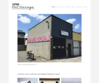 Centralartgarage.com(Central Art Garage) Screenshot
