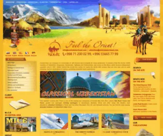 Centralasia-Travel.com(Central Asia and Uzbekistan Tours & Travel) Screenshot