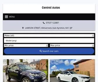 Centralautoskilmarnock.co.uk(Central Autos) Screenshot