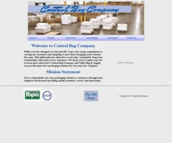 Centralbagcompany.com(Innovative Packaging Solutions for You and Your Business) Screenshot