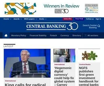 Centralbanking.com(Central Banking) Screenshot