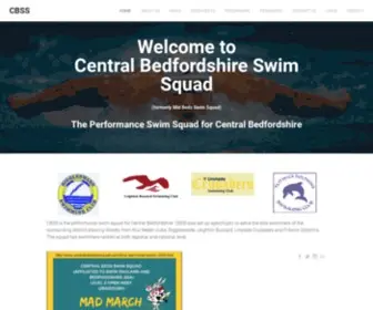 Centralbedsswimsquad.com(CBSS) Screenshot