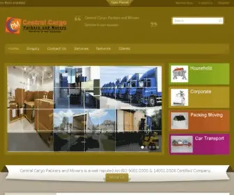 Centralcargopackers.com(Packers and Movers) Screenshot