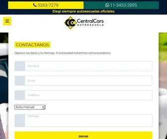 Centralcars.com.ar(Cursos de Manejo a Domicilio en Buenos Aires) Screenshot