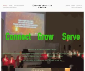 Centralchristianbc.com(Central Christian Church) Screenshot