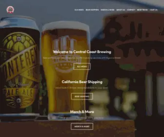 Centralcoastbrewing.com(Central Coast Brewing) Screenshot