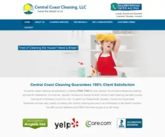 Centralcoastcleaning.com(Central Coast Cleaning) Screenshot