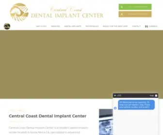 Centralcoastdentalimplants.com(Central C. Dental Implant Center) Screenshot