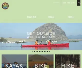 Centralcoastoutdoors.com(Kayak Bike & Hike Central Coast California) Screenshot