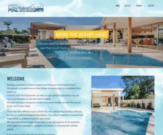 Centralcoastpoolsurrounds.com.au(Central Coast Pool Surrounds) Screenshot