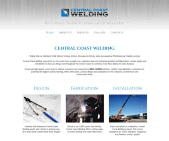 Centralcoastwelding.com(Welding & Fabrication in San Luis Obispo) Screenshot