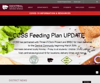 Centralcss.org(Central Community School System) Screenshot