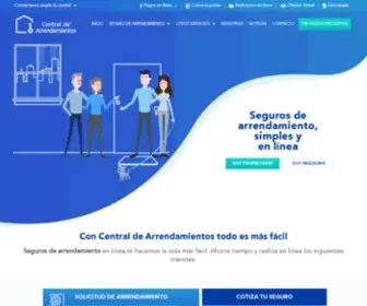 Centraldearrendamientos.com(Central de arrendamientos) Screenshot