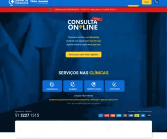 Centraldeconsultas.med.br(Clínica Popular) Screenshot