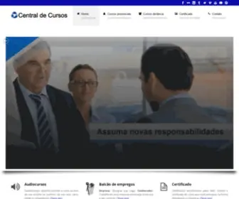 Centraldecursos.com(Central de Cursos Central de Cursos do Brasil) Screenshot