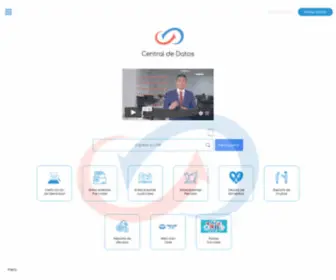 Centraldedatos.com(Central de datos Central de datos) Screenshot