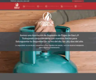 Centraldefugaslp.org(Inicio) Screenshot