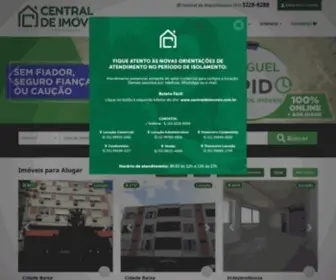 Centraldeimoveisrs.com.br(Central) Screenshot