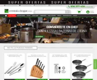 Centraldelhogar.com(Menaje Cocina y Hogar de Alta Gama) Screenshot
