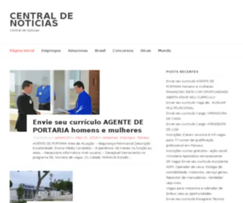 Centraldenoticia.com(Central-de-noticias) Screenshot