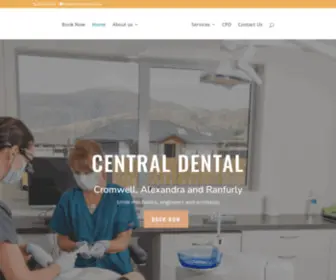 Centraldental.co.nz(Central Dental) Screenshot