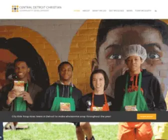 Centraldetroitchristian.org(CDC’s mission) Screenshot
