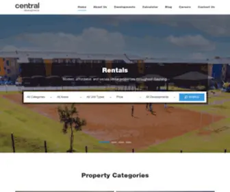 Centraldevelopments.co.za(Central Developments) Screenshot