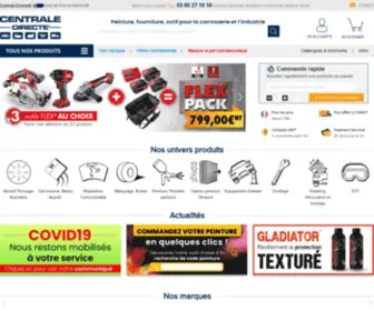 Centrale-Directe.com(Peinture voiture) Screenshot